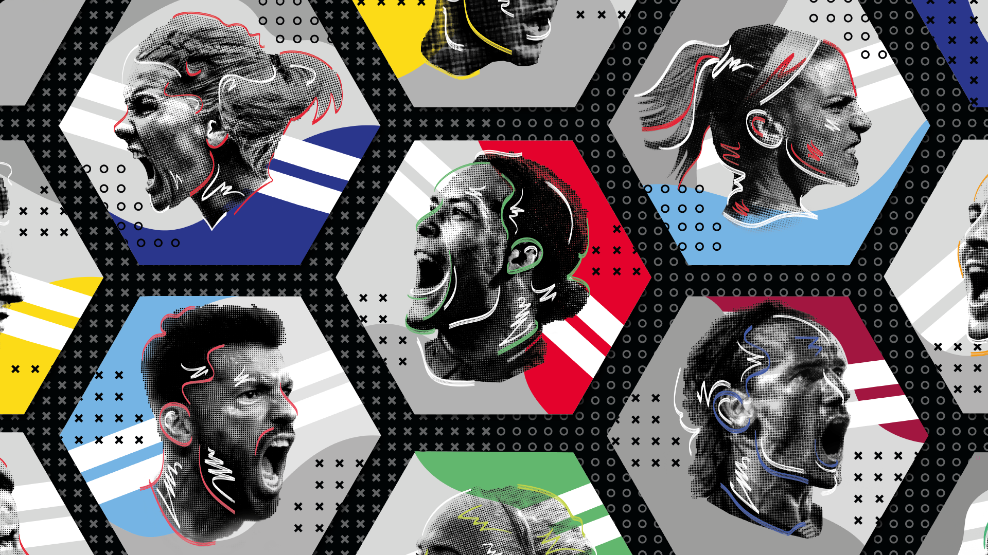 洲赛场上的 洲赛场上的