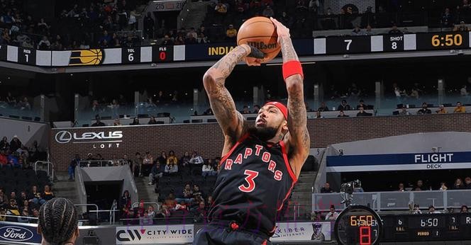 英格拉姆30+7西亚卡姆26+10 猛龙终结步行者三连胜